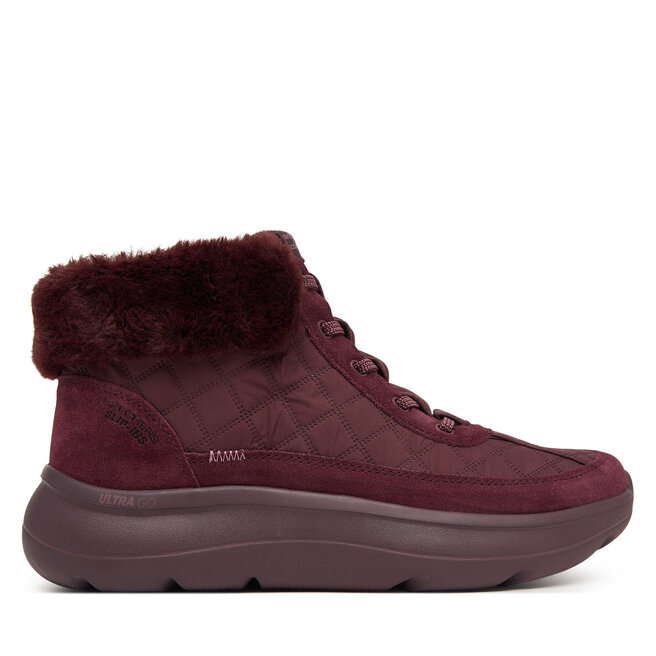Trzewiki Skechers On-The-Go Encore - Cozy Fit Maisie 144844 Bordowy - kobiece