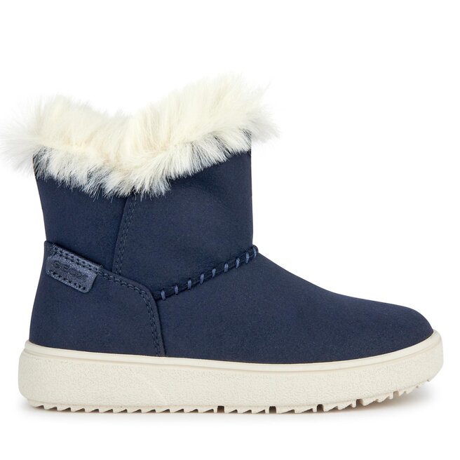 Kozaki Geox J Theleven Girl J36HUD 000AU C4021 M Granatowy - dziewczęce