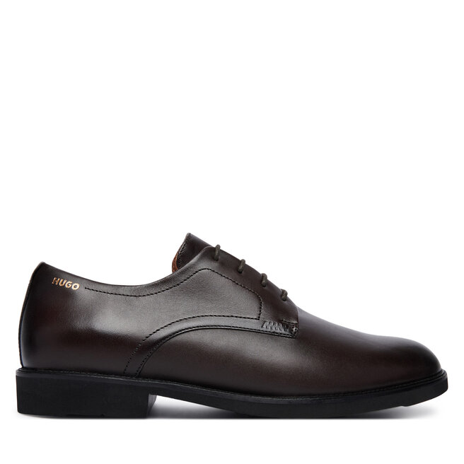 Półbuty HUGO Ginsby derb 50573074 Brązowy - męskie