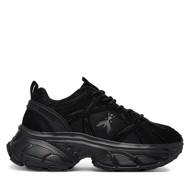 Sneakersy Patrizia Pepe PJ422.01 Czarny - kobiece