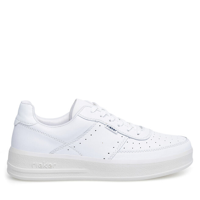Sneakersy Rieker M8415-80 Biały - kobiece