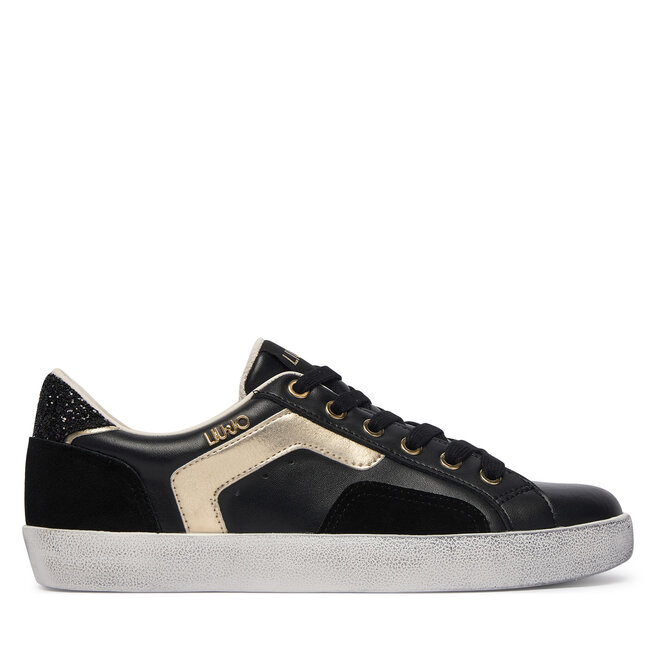 Sneakersy Liu Jo Miley 01 BF6105 PX958 Czarny - kobiece