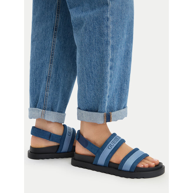 Sandały Guess Jeans EO-GJ2122 Niebieski - kobiece
