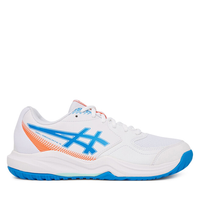 Buty do tenisa Asics Gel-Dedicate 9 Gs 1044A085 Biały - dziecięce
