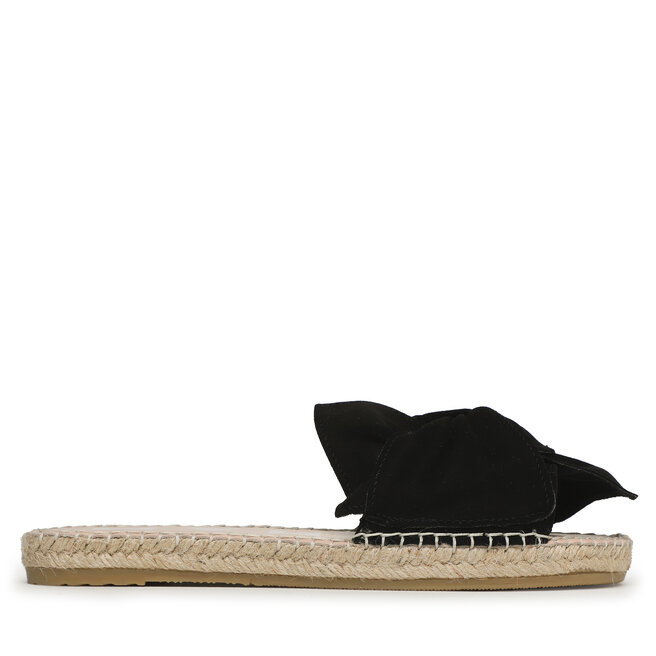 Espadryle Manebi Sandals With Knot K 1.0 JK Czarny - kobiece