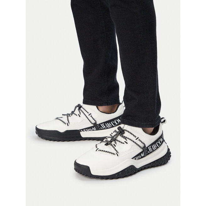 Sneakersy Versace Jeans Couture 79YA3SN2 ZSD01 Biały - męskie