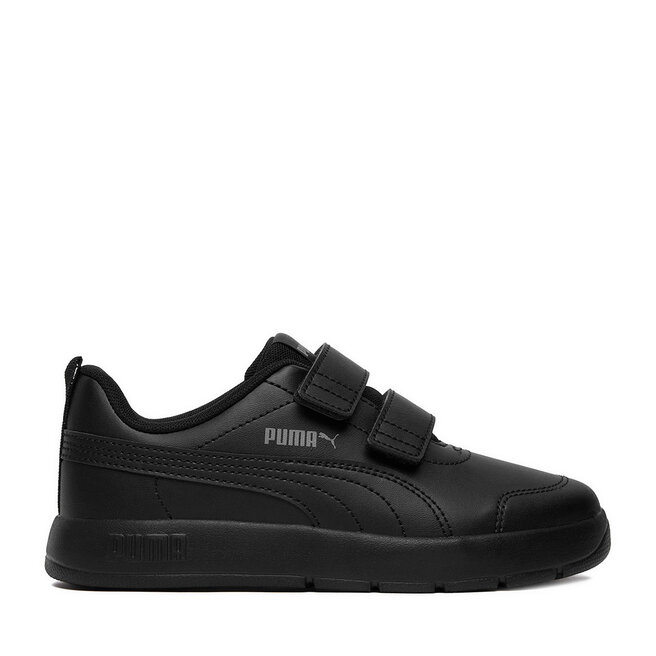 Sneakersy Puma COURTFLEX V3 V PS 39764201 Czarny - chłopięce