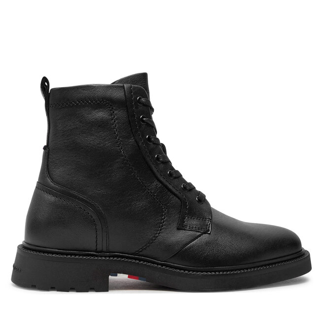 Trzewiki Tommy Hilfiger FM0FM05183 Czarny - męskie