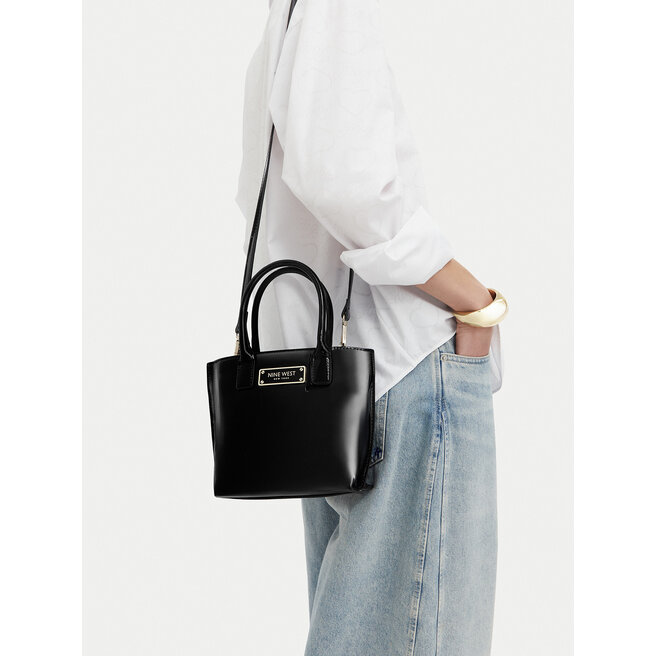 Torebka Nine West CEO-CLASSIC EDGE-LA374-4770 Czarny -