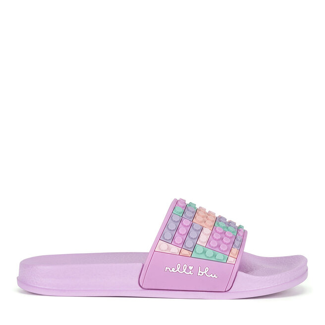 Klapki Nelli Blu P3047043D Różowy -