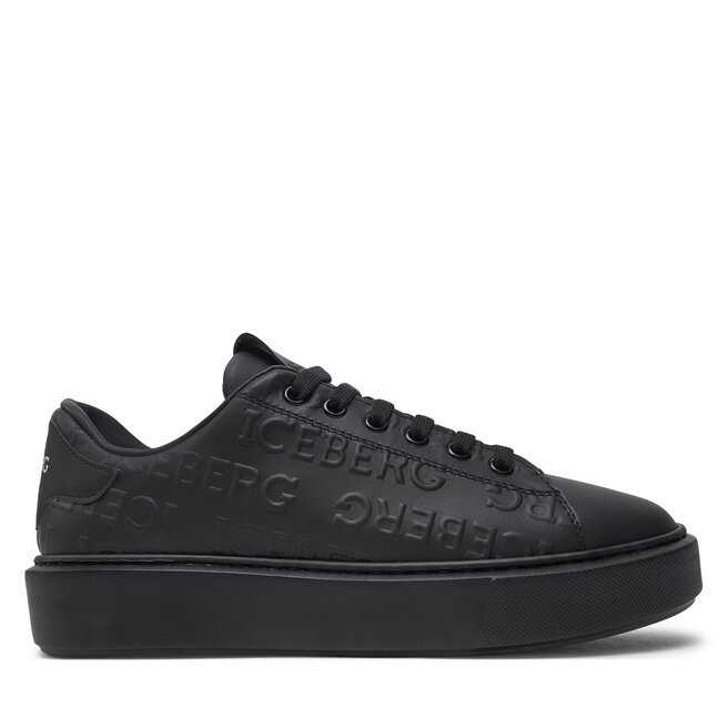 Sneakersy Iceberg Bozema ID2112 Czarny - kobiece