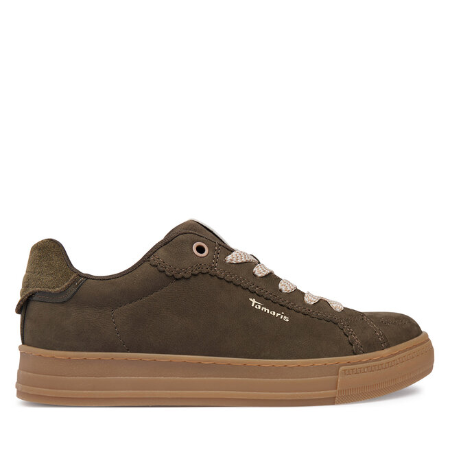 Sneakersy Tamaris 1-23730-47 Zielony - kobiece