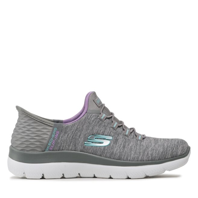 Sneakersy Skechers Dazzling Haze 149937/GYMT Szary - kobiece