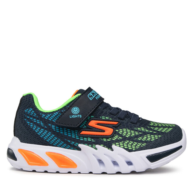 Sneakersy Skechers Vorlo 400137L/NVMT Granatowy - chłopięce
