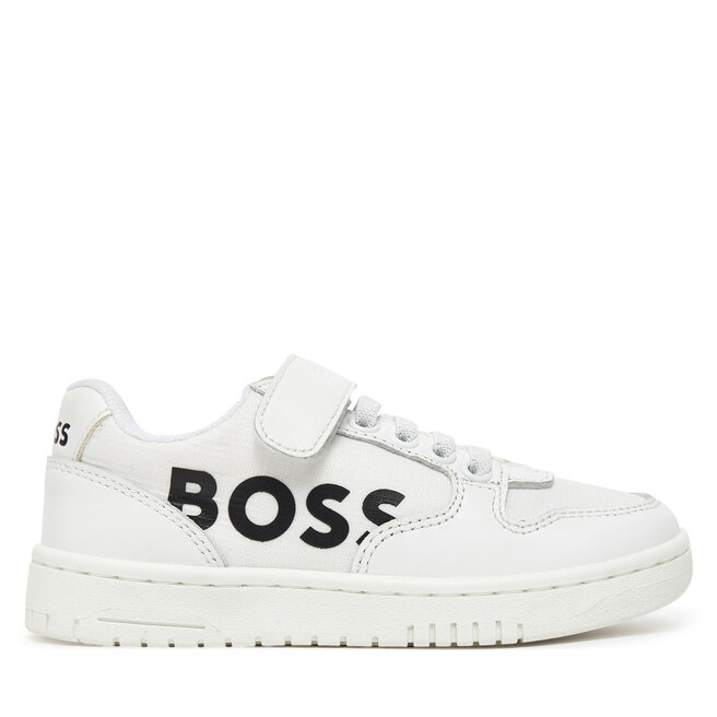 Sneakersy BOSS J51644 E Biały - chłopięce