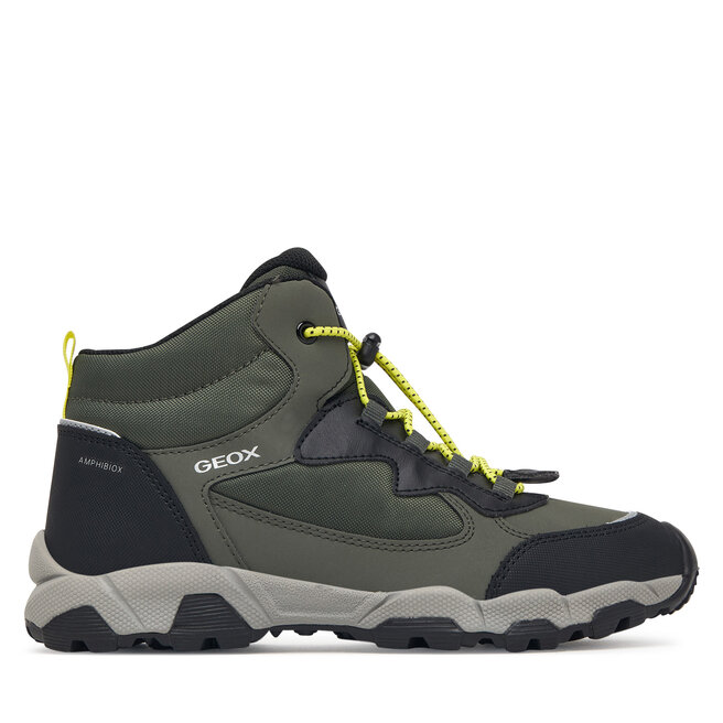 Trzewiki Geox J Magnetar Boy B Abx J463ZC 050FU C0914 D Zielony ciemny - chłopięce