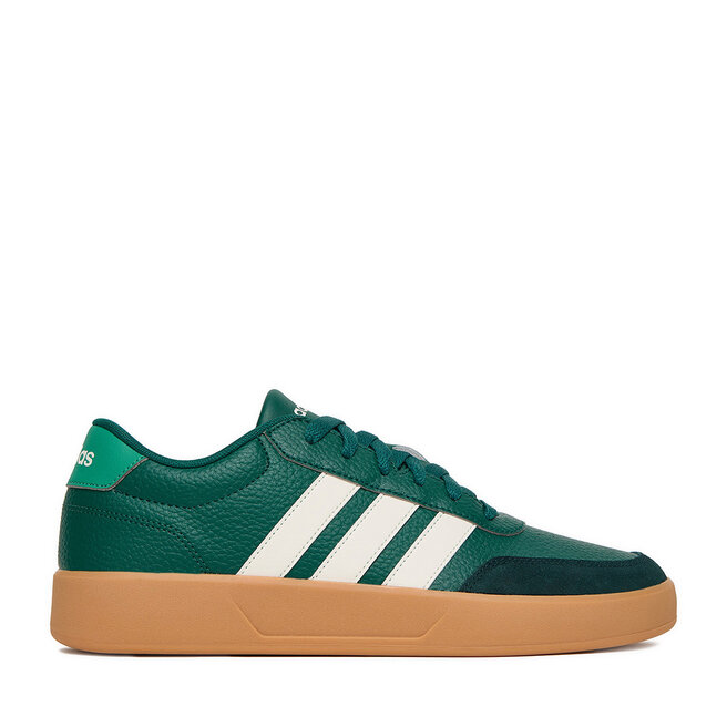 Sneakersy adidas BREAKNET 3.0 JR3554 Zielony - męskie
