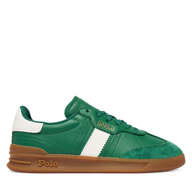 Sneakersy Polo Ralph Lauren 804936609004 Zielony - kobiece