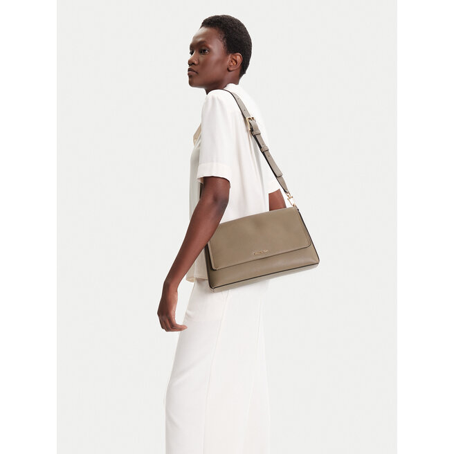 Torebka MICHAEL Michael Kors Nessa 30T5G8ZM3L Beżowy -
