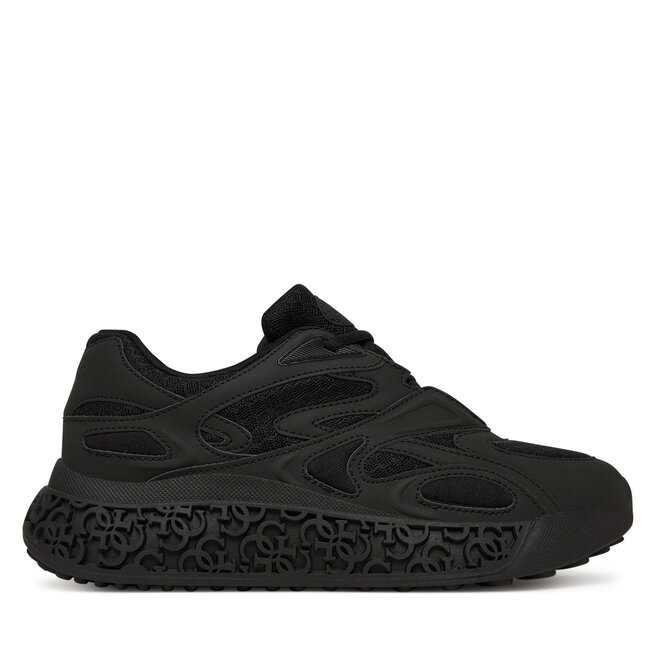 Sneakersy Guess FLTSWA LEA12 Czarny - kobiece