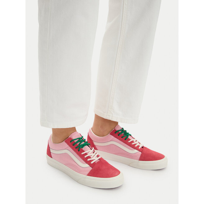 Tenisówki Vans Old Skool VN000EDYFO91 Różowy - kobiece