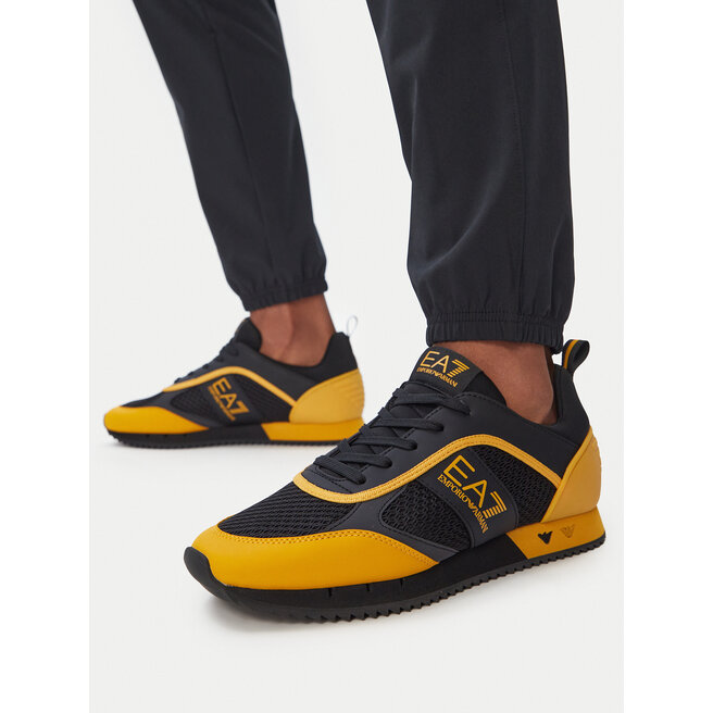 Sneakersy EA7 Emporio Armani 7X000334 AF18610 MZ917 Czarny - męskie