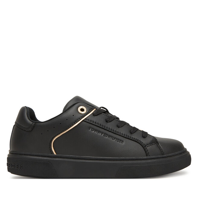 Sneakersy Tommy Hilfiger T3A9-33982-1355 Czarny - dziewczęce