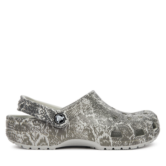 Klapki Crocs Classic Pop Animal Clogs 214153 Szary -