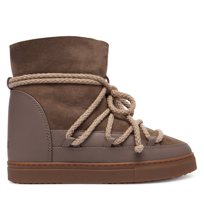 Śniegowce Inuikii Classic Wedge 1001.004.0042 Brązowy - kobiece