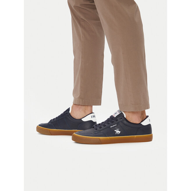 Sneakersy Beverly Hills Polo Club CEO-V5-FALCO Granatowy - męskie