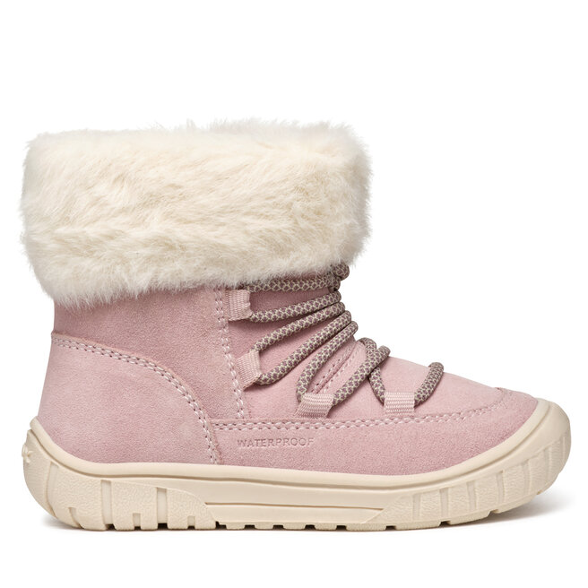Kozaki Geox B Omar Girl Wpf B462LA 00022 C8014 M Różowy - dziewczęce