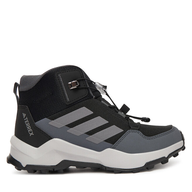 Trekkingi adidas Terrex AX4R Mid JI0920 Czarny - dziecięce