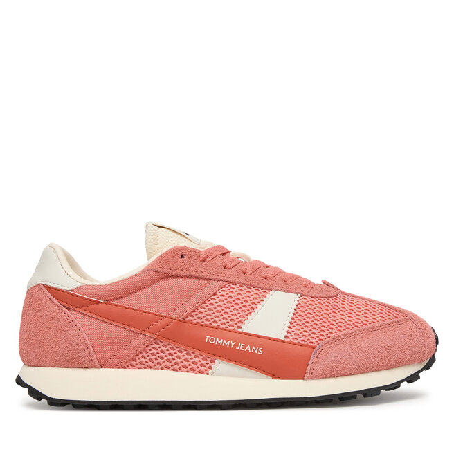 Sneakersy Tommy Jeans Tjw Retro Runner Archive EN0EN03013 Różowy - kobiece