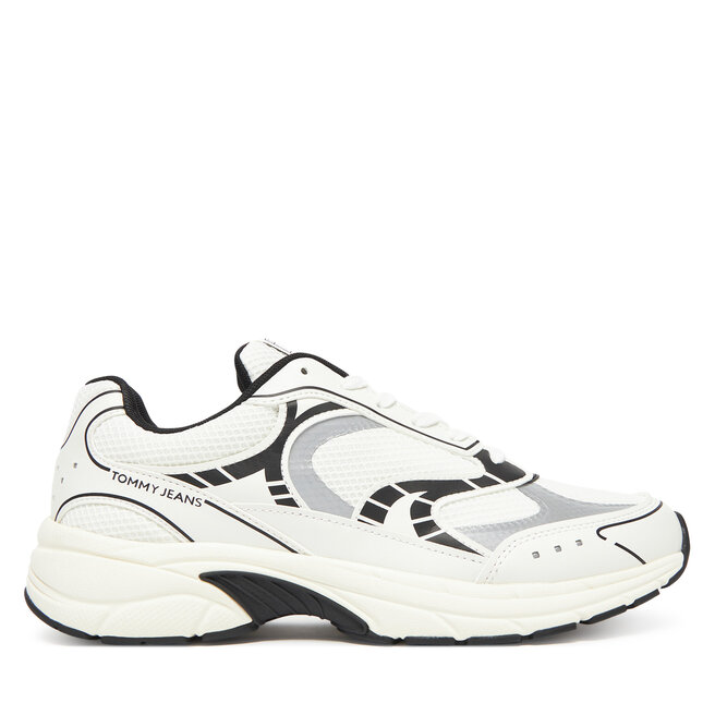 Sneakersy Tommy Jeans Archive '25 EM0EM01594 Biały - męskie