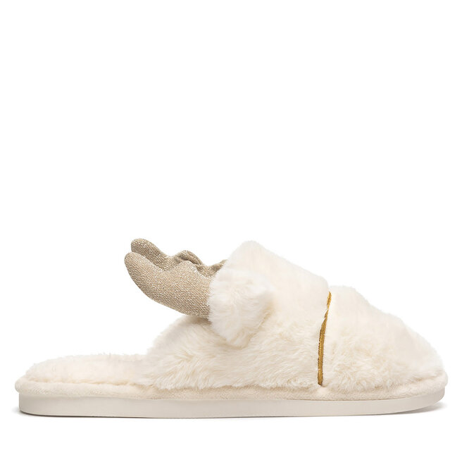Kapcie Home & Relax BE-C21 Écru - kobiece