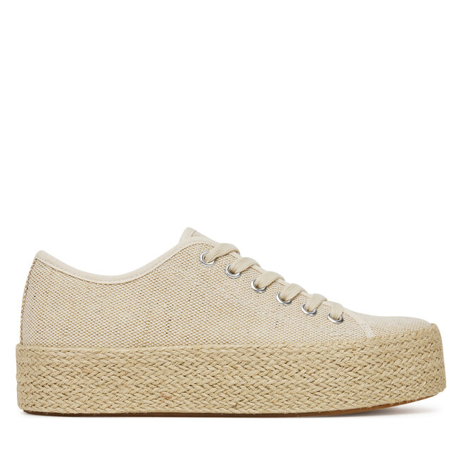 Espadryle DeeZee SH-052 Beżowy - kobiece