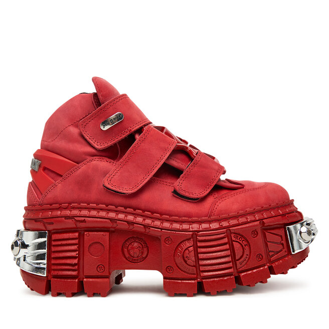Sneakersy NEW ROCK M-WALL285-C14 Czerwony - kobiece