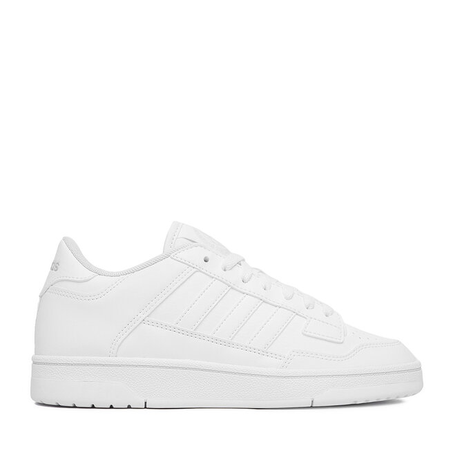 Sneakersy adidas WB-RAPID COURT LOW J Biały - chłopięce