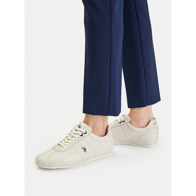 Sneakersy U.S. Polo Assn. EO-CAMMY002W/6L1 Biały - kobiece