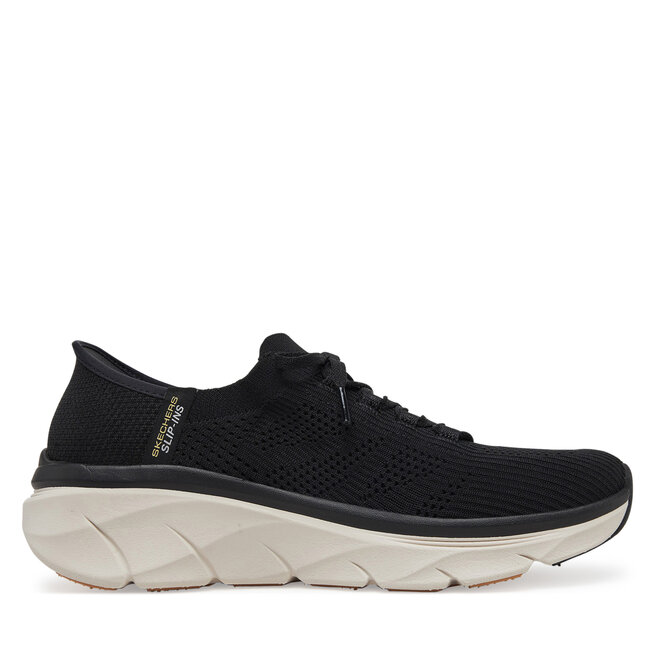 Sneakersy Skechers D'lux Walker 2.0 150105/BKTN Czarny - kobiece