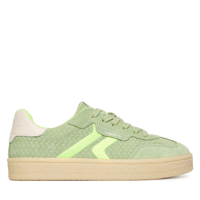 Sneakersy Tamaris 1-23723-44 Zielony - kobiece