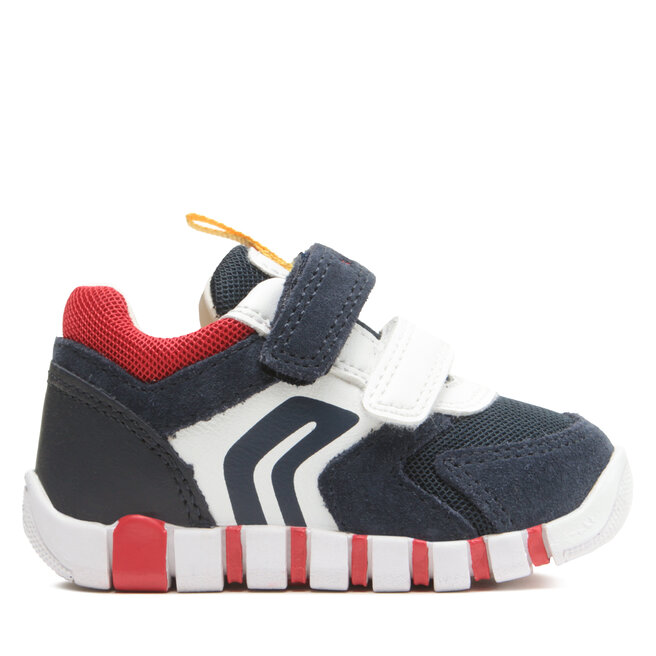 Sneakersy Geox B Iupidoo Boy B3555D 02214 C0735 Granatowy - chłopięce