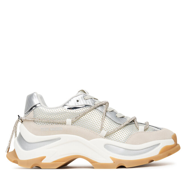Sneakersy Steve Madden Z Nation SM11004807 Srebrny - kobiece