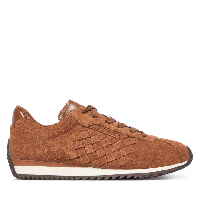 Sneakersy MICHAEL Michael Kors Rhodes  43F6RHFS2S Brązowy - kobiece