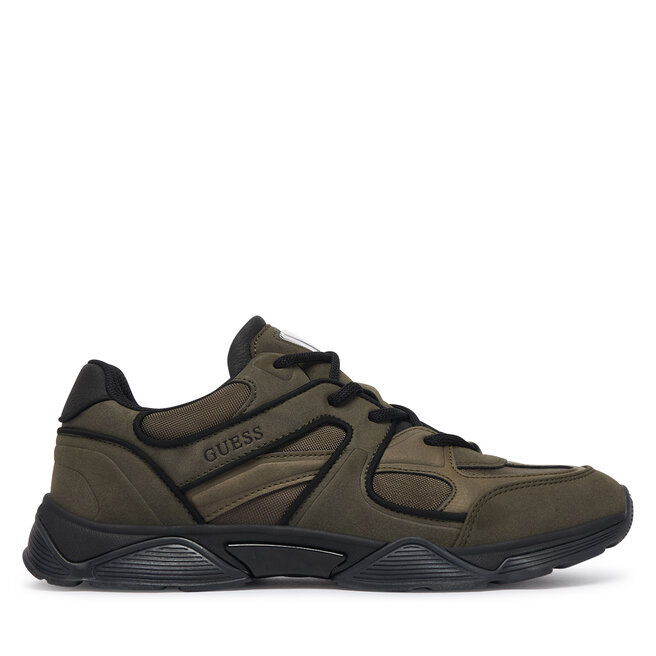Sneakersy Guess FMFCAR ELE12 Zielony - męskie