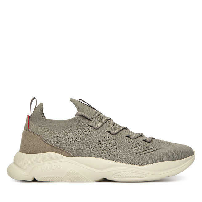 Sneakersy HUGO Leon 50563493 Szary - męskie