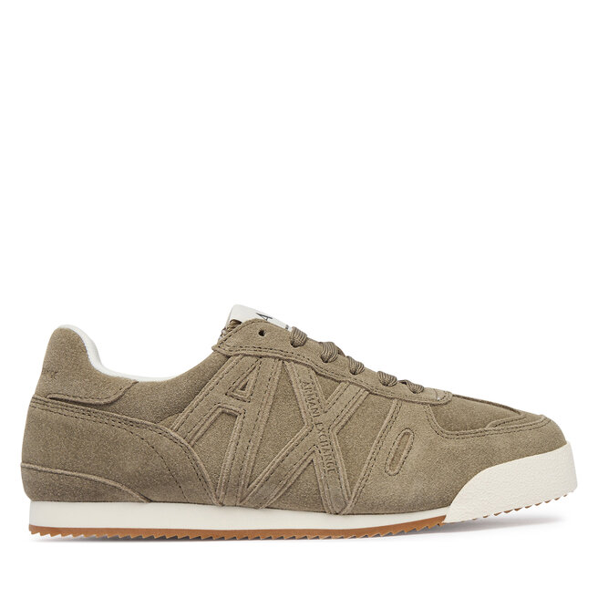 Sneakersy Armani Exchange XW002794 AF19687 Z7016 Khaki - kobiece