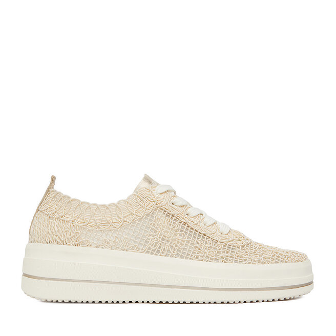 Sneakersy Remonte CEO-D1C14-60 Beżowy jasny - kobiece