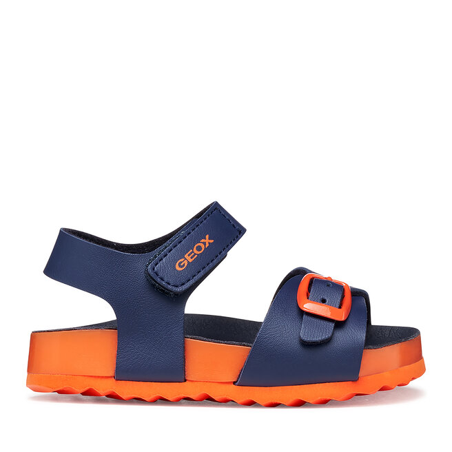 Sandały Geox B Sandal Chalki Boy B652QA 000BC C0659 S Granatowy - chłopięce