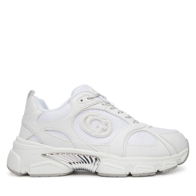 Sneakersy Guess FLTIBI ELE12 Biały - kobiece